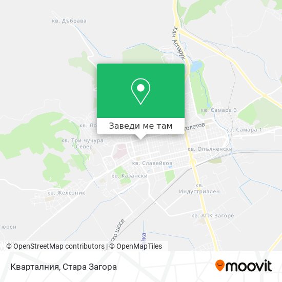 Кварталния карта