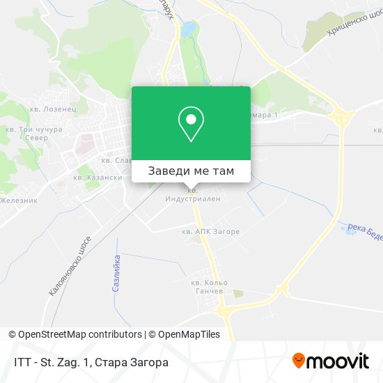 ITT - St. Zag. 1 карта