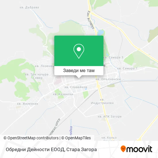 Обредни Дейности ЕООД карта