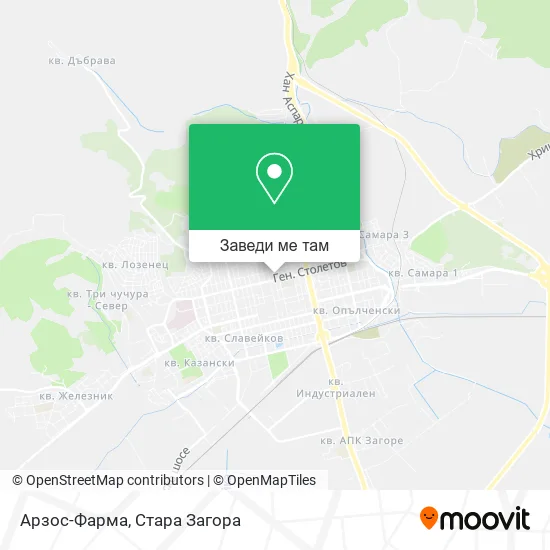 Арзос-Фарма карта