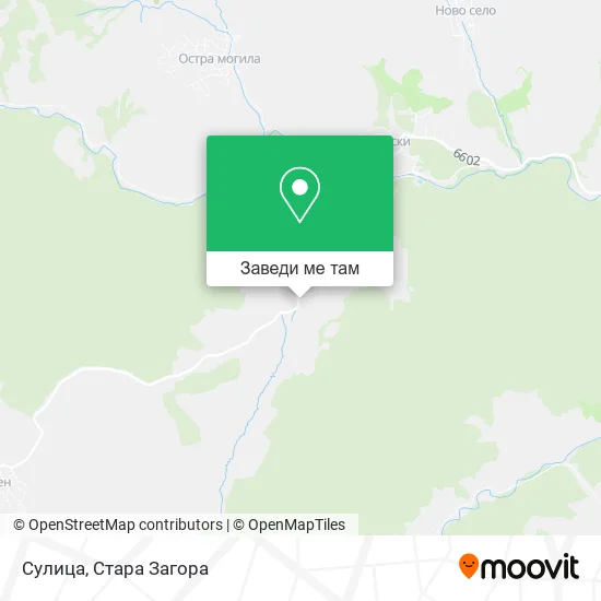 Сулица карта