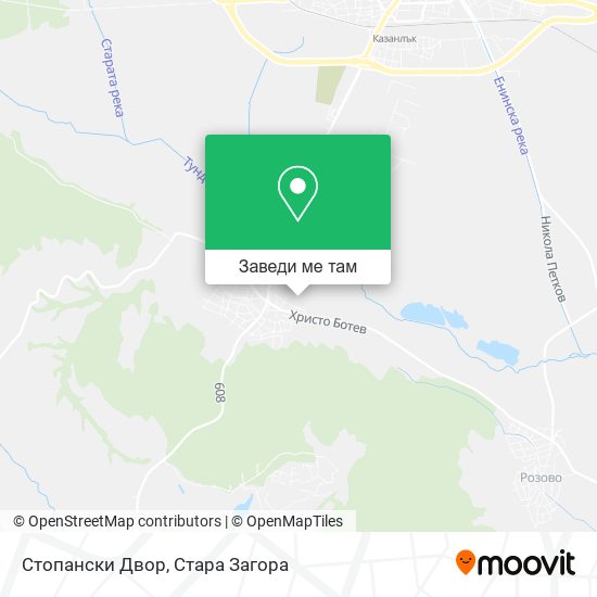 Стопански Двор карта