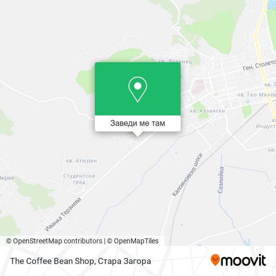 The Coffee Bean Shop карта