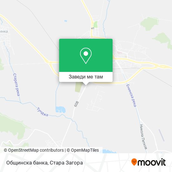 Общинска банка карта