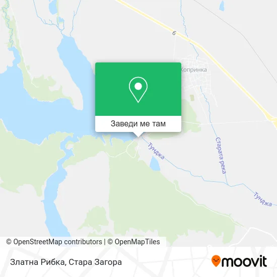 Златна Рибка карта