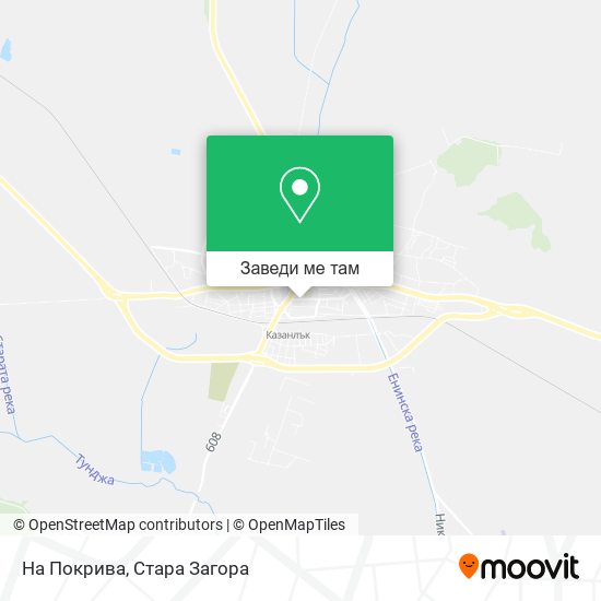 На Покрива карта