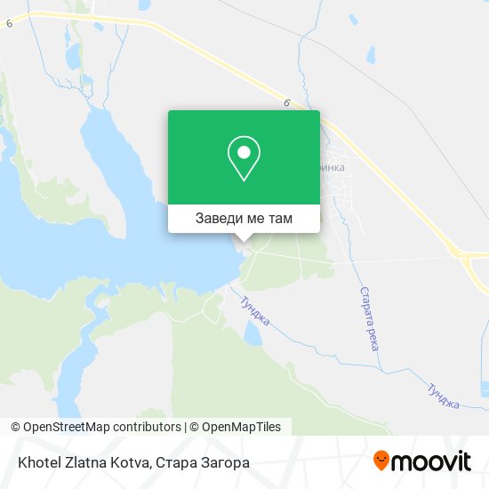 Khotel Zlatna Kotva карта