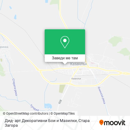 Дид- арт Декоративни Бои и Мазилки карта