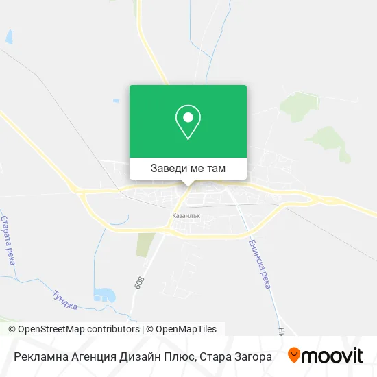 Рекламна Агенция Дизайн Плюс карта