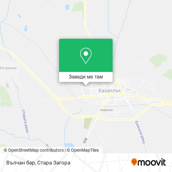 Вълчан бар карта