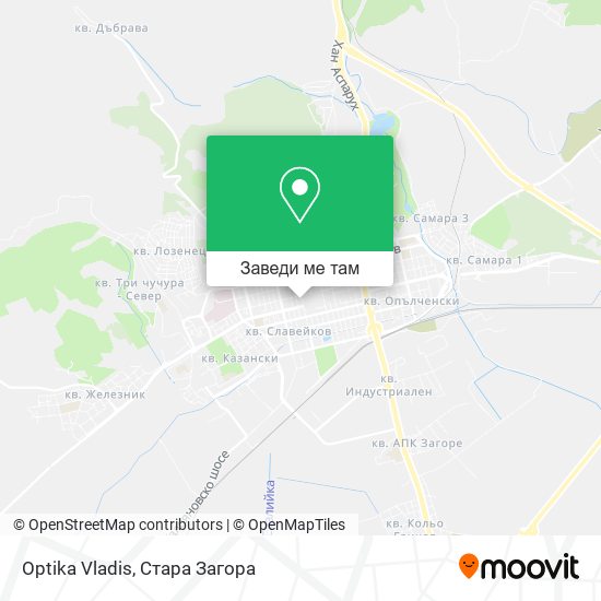 Optika Vladis карта