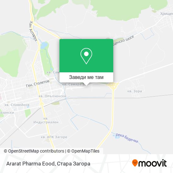 Ararat Pharma Eood карта