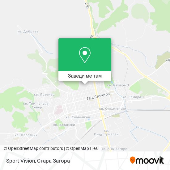 Sport Vision карта