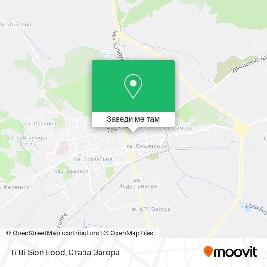 Ti Bi Sion Eood карта