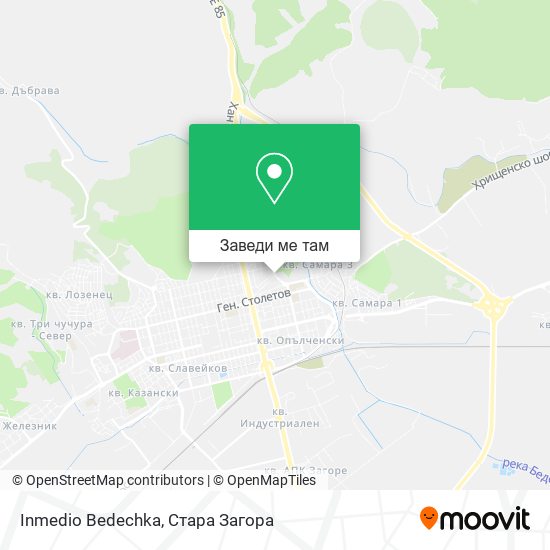 Inmedio Bedechka карта