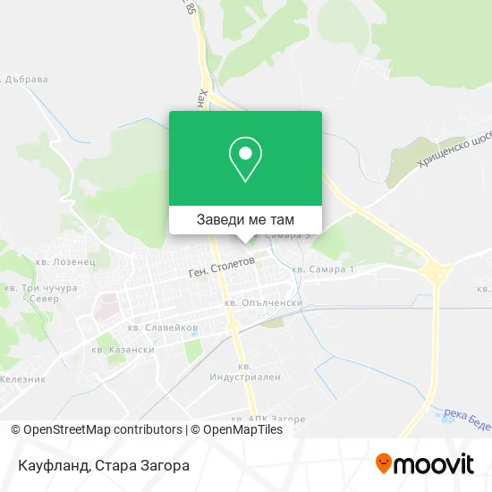 Кауфланд карта