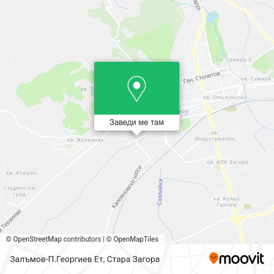 Залъмов-П.Георгиев Ет карта