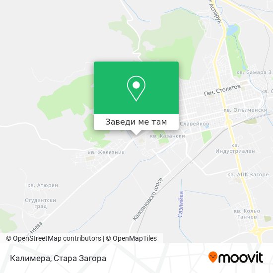 Калимера карта