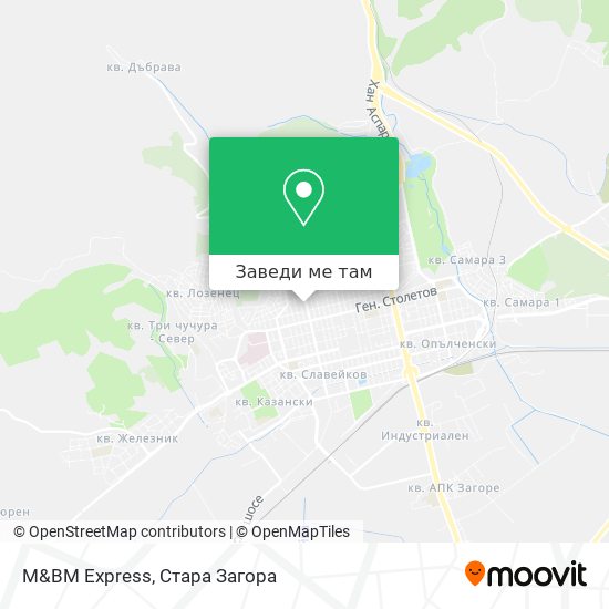 M&BM Express карта