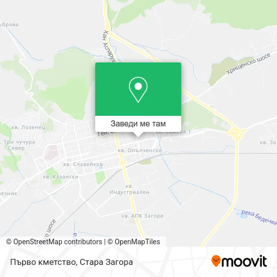 Първо кметство карта