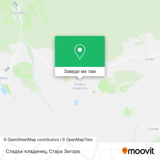 Сладък кладенец карта