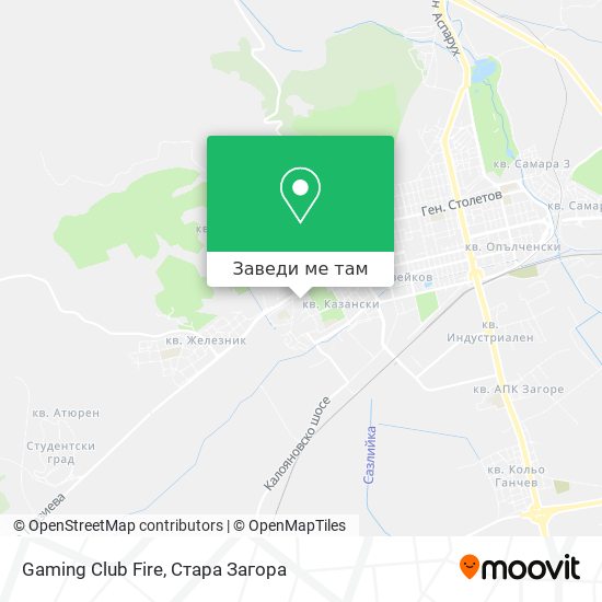 Gaming Club Fire карта