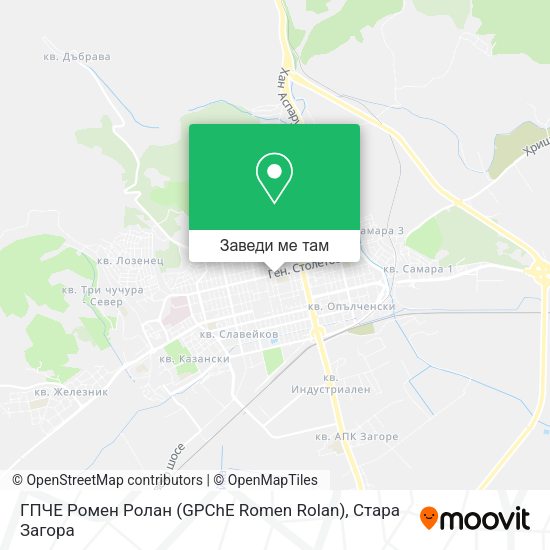 ГПЧЕ Ромен Ролан (GPChE Romen Rolan) карта