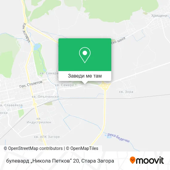 булевард „Никола Петков“ 20 карта