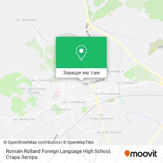 Romain Rolland Foreign Language High School карта