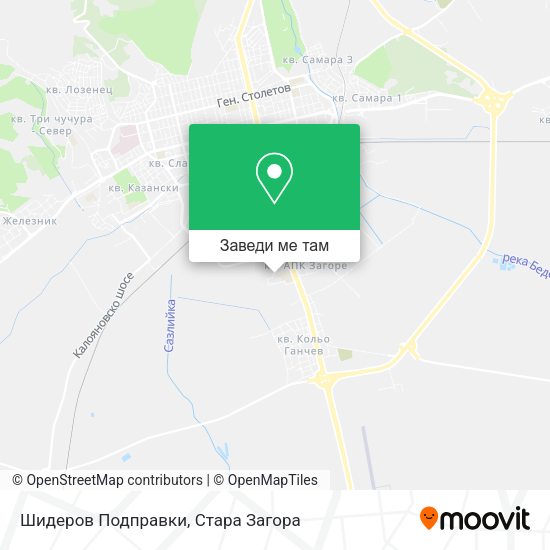 Шидеров Подправки карта