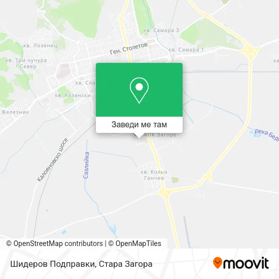 Шидеров Подправки карта