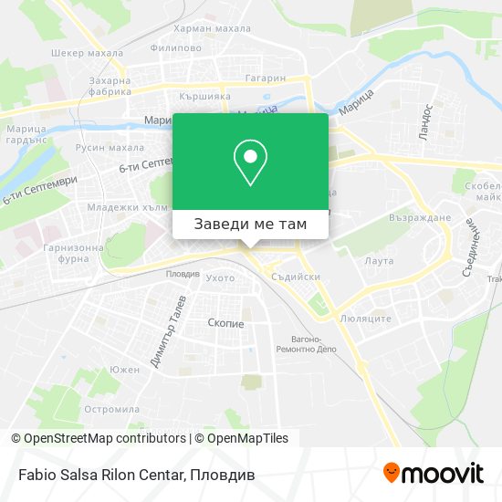 Fabio Salsa Rilon Centar карта