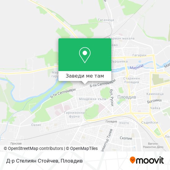Д-р Стелиян Стойчев карта