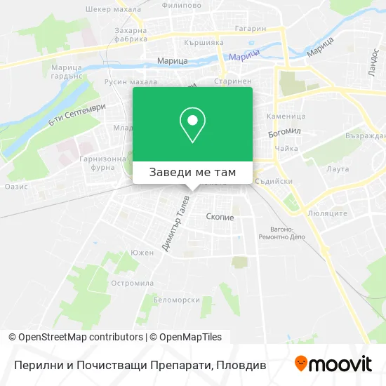 Перилни и Почистващи Препарати карта
