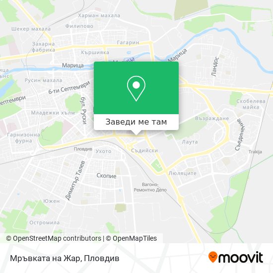 Мръвката на Жар карта