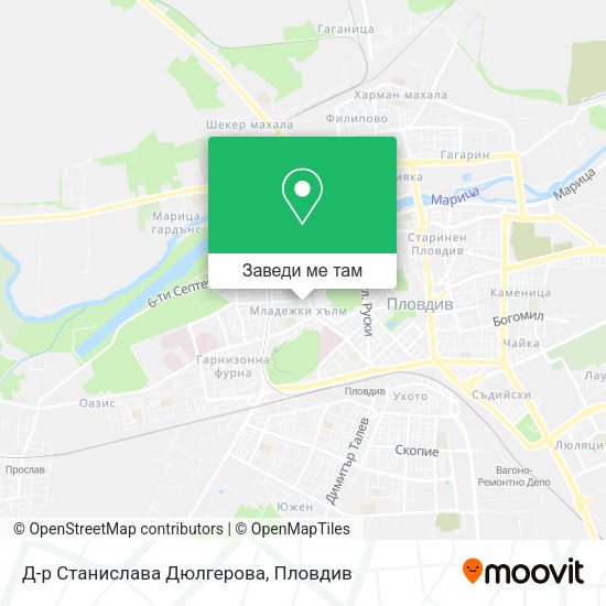 Д-р Станислава Дюлгерова карта