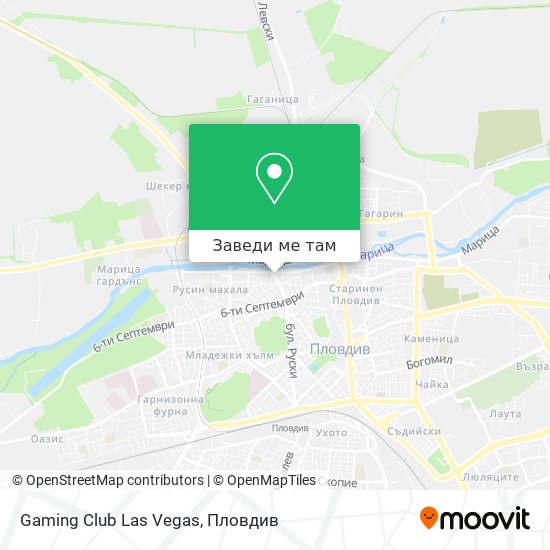 Gaming Club Las Vegas карта