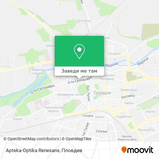 Apteka-Optika Renesans карта
