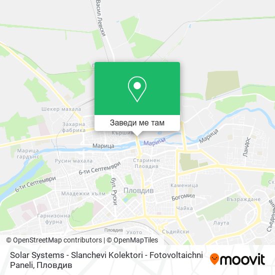 Solar Systems - Slanchevi Kolektori - Fotovoltaichni Paneli карта