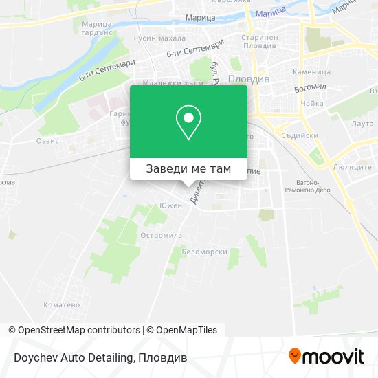 Doychev Auto Detailing карта