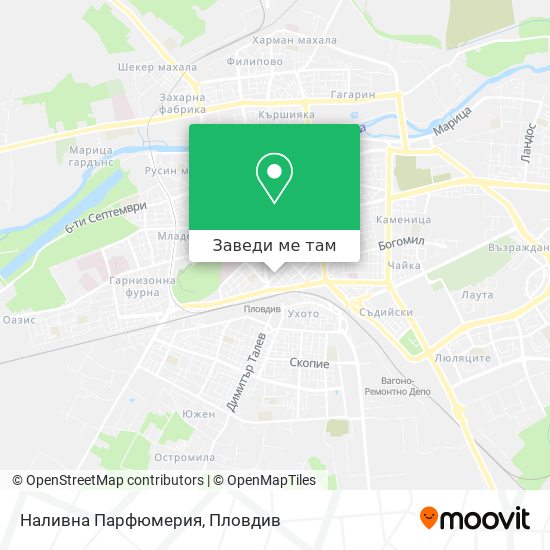 Наливна Парфюмерия карта