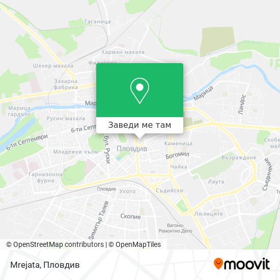 Mrejata карта