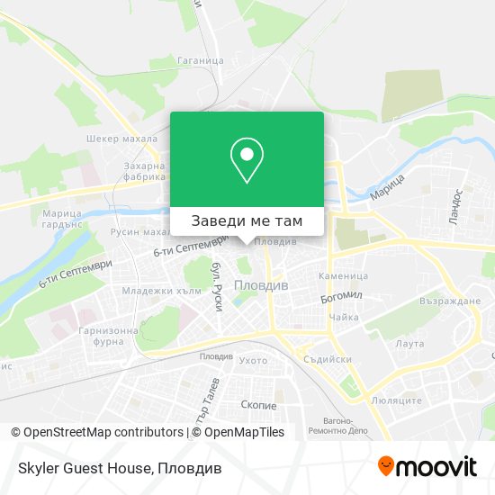 Skyler Guest House карта
