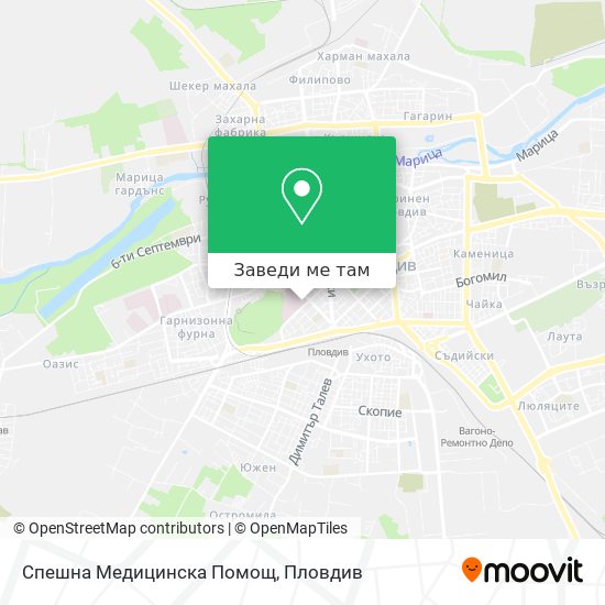 Спешна Медицинска Помощ карта