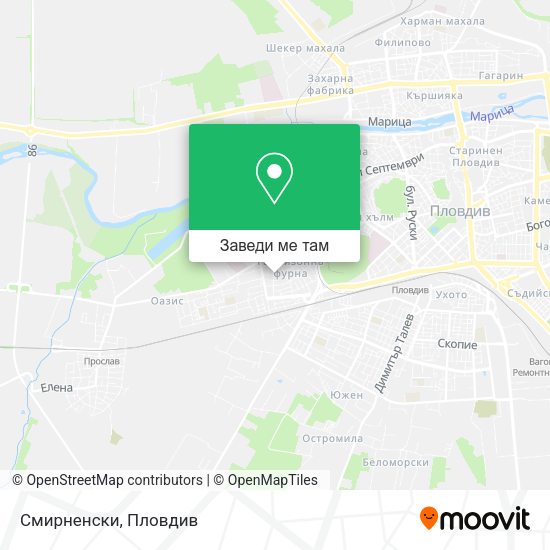 Смирненски карта