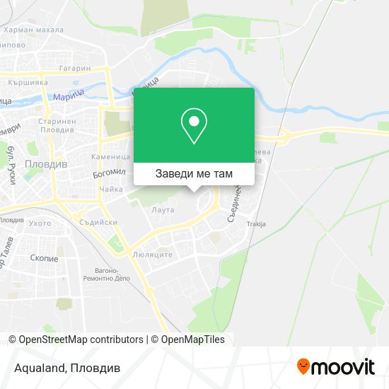 Aqualand карта