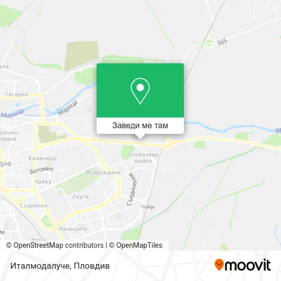 Италмодалуче карта