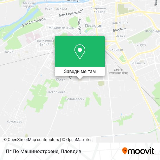 Пг По Машиностроене карта