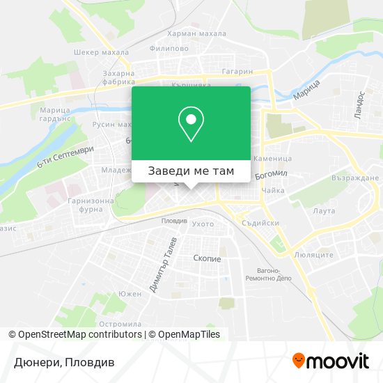 Дюнери карта