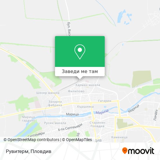 Рувитерм карта